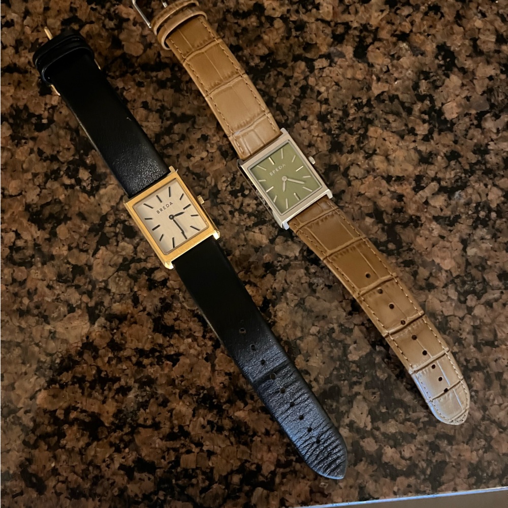 Two watch bundle, Breda watches